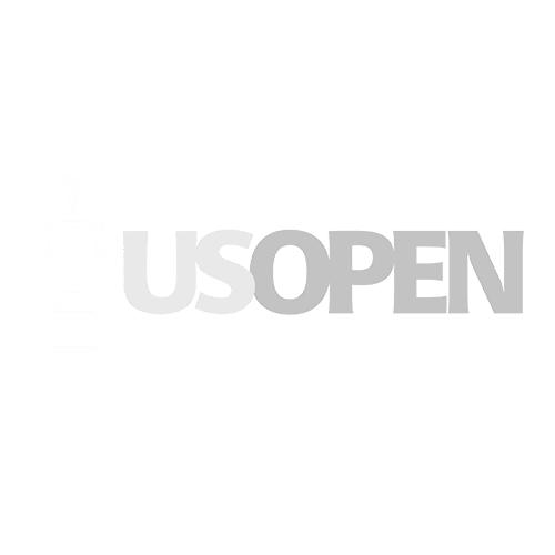 The logo of the US Open Tennis Championships featuring the text 'US OPEN' in a stylized, bold font. The letters are illustrated with a gradient effect.
